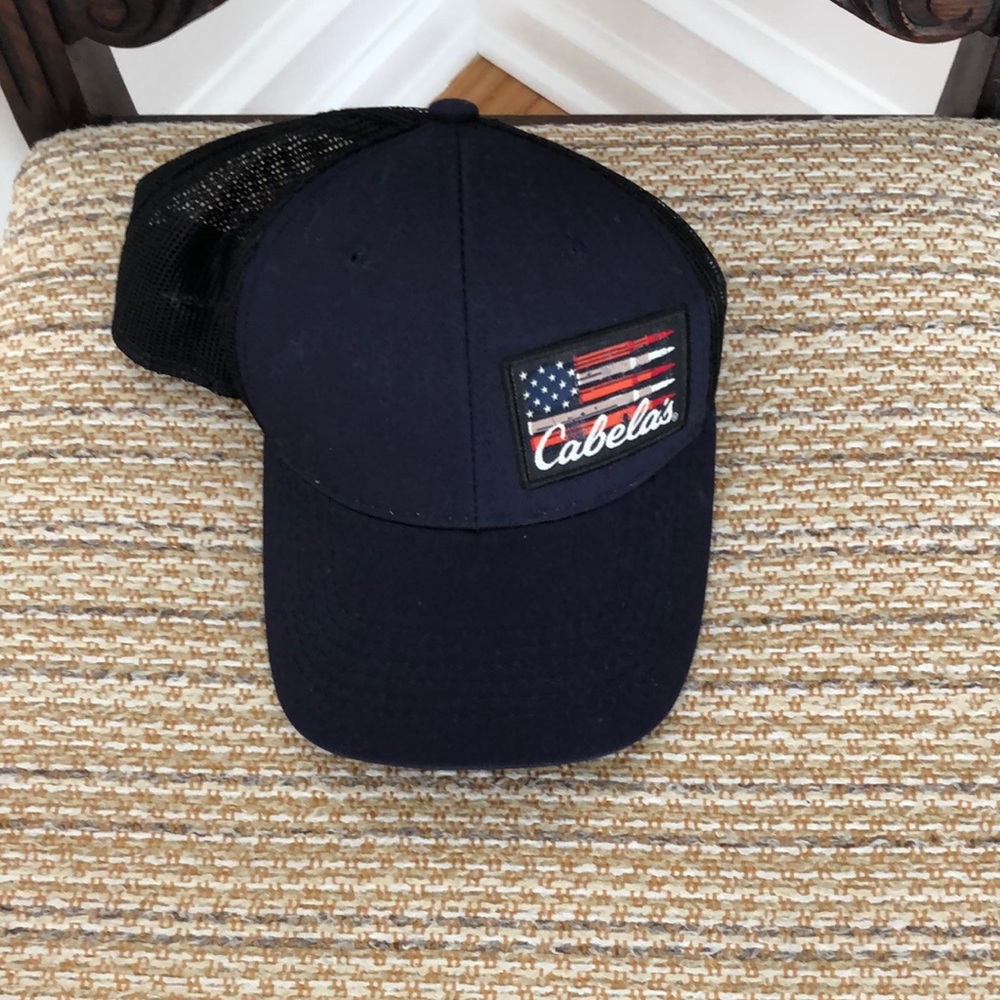 Cabelas navy blue hat